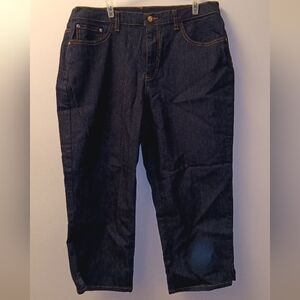 Jaclyn Smith Relaxed Blue Denim Jeans